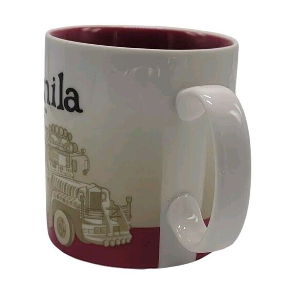 Starbucks MANILA 2014 Global Icon City Collector Series 16 oz Ceramic Cup - Picture 2 of 8